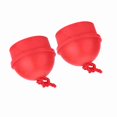 thumbnail image 2 of 2 soportes de tiza antideslizantes para taco de billar con cordón para billar (rojo), 2 of 14