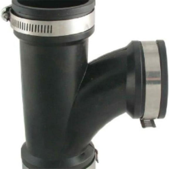 Homewerks Faucet 808T300 3 in. Flanged & Cast Iron, Plastic Steel Tee Fitting