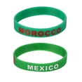 thumbnail image 2 of 12 pulseras deportivas de silicona de estilo rural (Marruecos), 2 of 6