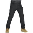 thumbnail image 6 of CCRFTGI Men's Convertible Pants Zip Off Cargo Pants Lightweight Hiking Quick Dry Work Trousers to Shorts Apparel Black 3XL, 6 of 6