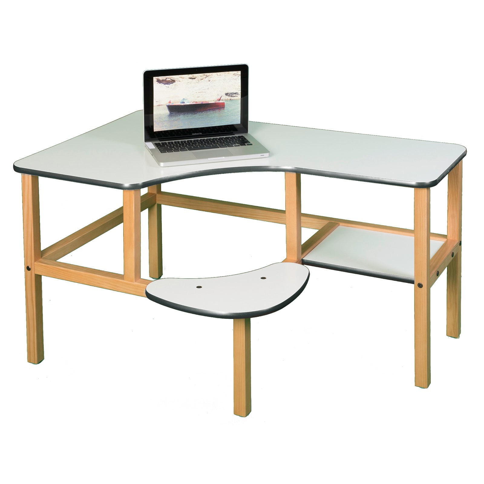 Pre School Computer Desk White Green Walmart Canada