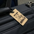 thumbnail image 2 of Gin Grin and Bear It Funny Humor Luggage ID Tags Suitcase Carry-On Cards - Set of 2, 2 of 4