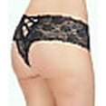 thumbnail image 2 of Oh La La Cheri Womens Plus Size Goodnight Kiss Crotchless Boyshort Style-2025X, 2 of 6