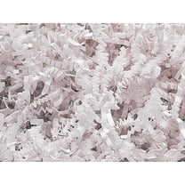 Pack of 1, White Crinkle Cut™ Paper Shred 10 Lb Spring-Fill Shred Great for All Occasions Including Weddings