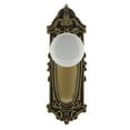 thumbnail image 2 of Nostalgic Warehouse Vicwhi_Sd_Nk White Porcelain Solid Brass Single Dummy Door Knob -, 2 of 4