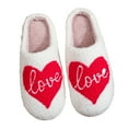 thumbnail image 3 of Pantoufles d'Hiver pour Dames Adultes, Pantoufles en Peluche Douces et Chaudes pour Femmes, Pantoufles d'Intérieur pour Dames, Chaussures d'Intérieur, Pantoufles d'Intérieur d'Hiver pour Femmes, 3 of 9