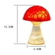 thumbnail image 3 of Lámpara de mesa Yyuenw con forma de hongo regulable, lámpara de noche de cristal, lámpara de escritorio translúcida de estilo vintage, luz de remolino para decoración del hogar, comedor, dormitorio,, 3 of 5