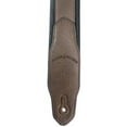 thumbnail image 5 of Walker & Williams G-108 latte brown guitar strap with padded glove leather back, 5 of 6