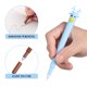 thumbnail image 3 of 24 piezas Pensas de tinta azul Blue Christmas Deer en forma de papel Pen Pen Smorteery Gift, 3 of 7