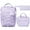 Purple, variant on 4 PCS Kids Backpacks with Lunch Box Pencil Case & Earphone Bag, Lightweight School BookBag Set for Teen Girl Travel Student, Pink