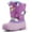 Purple Unicorn, variant on Kushyshoo Girls Snow Boots with Faux Fur Lining Purple Rainbow Warm Winter Shoes for Kids Size 1
