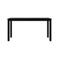 thumbnail image 4 of Home Design Camden Writing Desk with Spacious Tabletop and Sturdy Legs, Modern Streamlined Design for Home Office, Study Nook, or Living Space, Black, 4 of 8