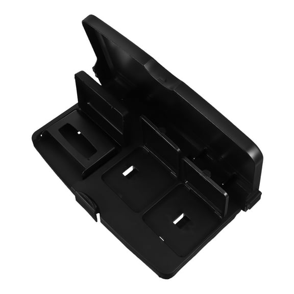 TAILTOSS Back Seat Cup Holder SUV Organizer Universal Fit ABS Black 1Pcs For Drivers