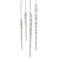 thumbnail image 1 of HHHC W3730 3-1/2-Inch-5-1/2-Inch Clear Glass Icicle Ornament Set Of 24 Pieces ( 3 Pack), 1 of 3
