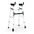 thumbnail image 2 of Height Adjustable Folding Walker with Armrests - Sturdy, Portable, and Versatile, 2 of 3