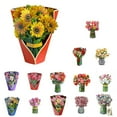 thumbnail image 1 of Pop Up Flower Bouquet Greeting Card Mother'S Day Gift, 1 of 2