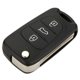thumbnail image 2 of Estuche de repuesto para llave de automóvil plegable con control remoto de entrada sin llave de 3 botones, combo con i20 i3, como se muestra, como se muestra, 2 of 5