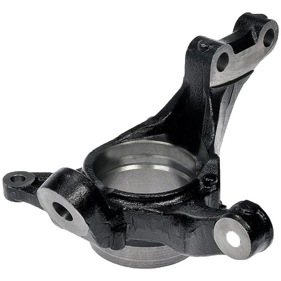 Detroit Axle - FWD Front Right Steering Knuckle for Toyota 2004-2010 Sienna, Passenger Side Steering Knuckle Assembly 2005 2006 2007 2008 2009 Replacement