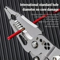 thumbnail image 2 of Tuvilo Multi-Function Electrical Pliers - 14-in-1 Folding Tool with Built-In Voltage Detector, Wire Cutter & Stripper for Electricians, 2 of 8