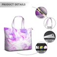 thumbnail image 2 of 22 Inch Oversized Travel Bag Lightweight Canvas Weekender Duffel with Multi Pockets, Animal Print, 2 of 5