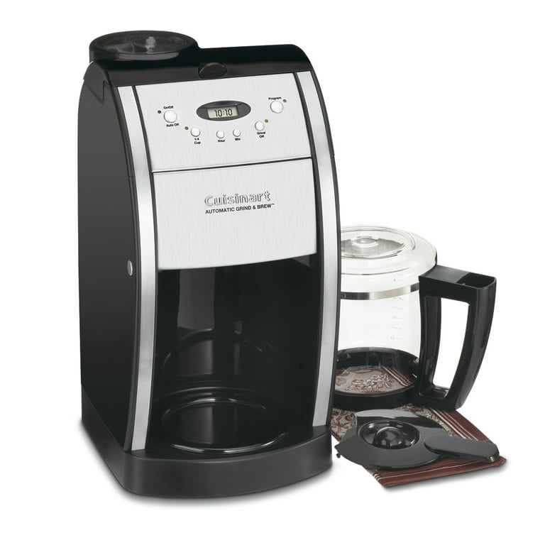 Cuisinart Grind & Brew 12-Cup Automatic Coffee Maker Review: Convenience at  the Cost of Quality