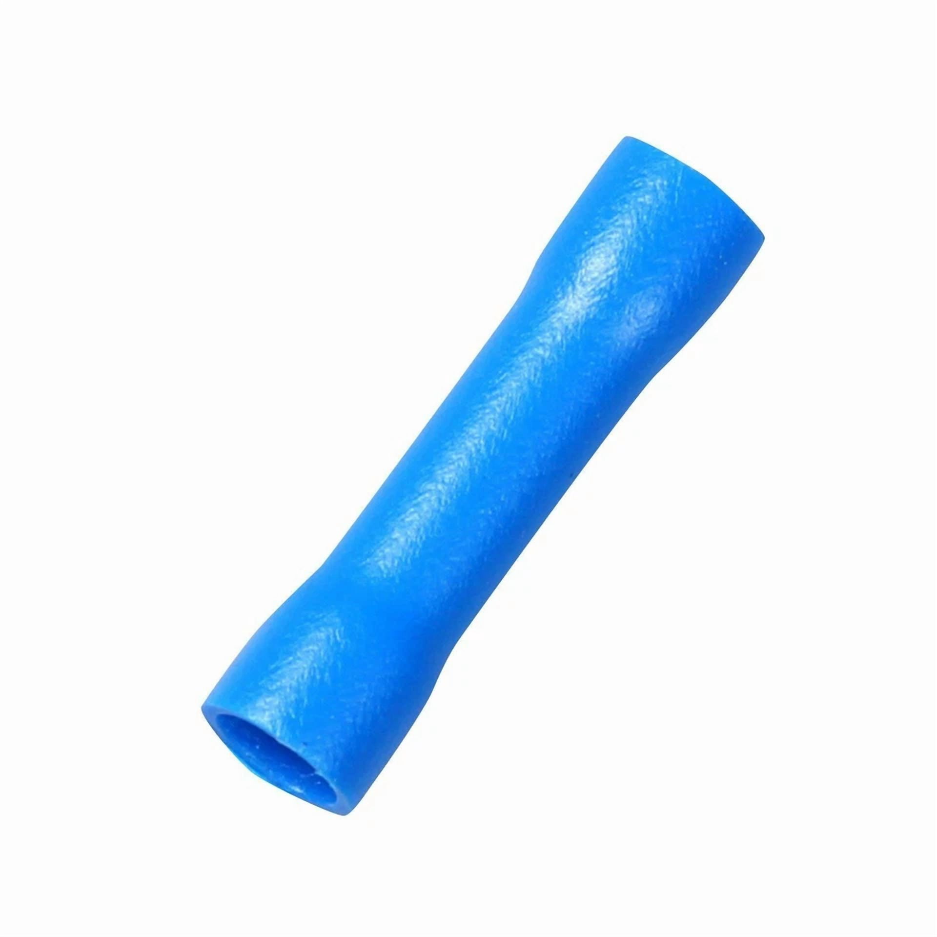 KLYNE- 100Pcs Car Audio/Alarm Wire Butt Connector Terminals 16-14 Awg Ga Gauge Blue