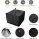 thumbnail image 4 of Bolsa de Almacenamiento para Cojines - Bolsa de Almacenamiento para Cojines de Jardín 210D Duradera, Funda de Almacenamiento para Cojines con Cremallera para Exteriores con Asas y Capacidad 81 x 81 x, 4 of 5