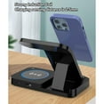 thumbnail image 3 of 4 in 1  Charger, USB Interface  Compatibility Folding Charging Station  for Phone Headphone Watch, 3 of 7