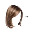 thumbnail image 2 of LHWEN High Temperature Silk Blonde Mixed Color Long Curly Wig with Adjustable Cap Women's Short Curly Hair with Golden Headband Realistic Lace Front Soft and Natural Looking Suitable for Daily Wear, 2 of 4