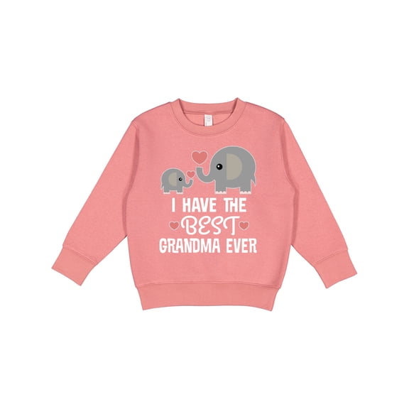 Inktastic Grandchild Best Grandma Ever Toddler Sweatshirt