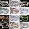 thumbnail image 4 of U8MO 24inch Strand Faceted Crystal Glass 6mm Rondelle and 3x2mm Spacer Craft Beads-Opal White AB, 4 of 8