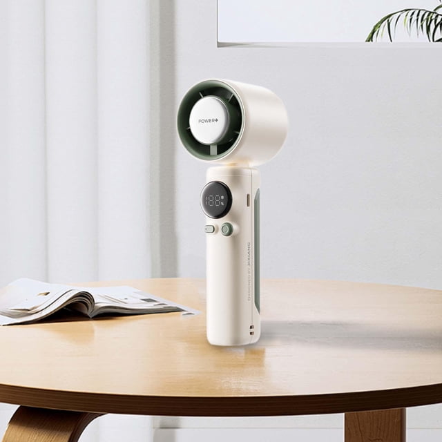 Ventilador de mano Macarena pequeño Digital multivelocidad ajustable