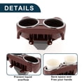 thumbnail image 4 of Unique Bargains Cup Holder for Mercedes Benz W219 Practical No.A21968004147G50 Instrument Panel Drink Holder Brown Red, 4 of 7