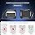 thumbnail image 5 of KOM 2021AirPods 3rd Generation housing housing, military hardshell protective armor with locking AirPod Gen 3 charging case 2021, front LED visible, 5 of 5