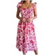 thumbnail image 2 of Vestido de tirantes con estampado de glúteos sin mangas, informal, ajustado, a la moda, para mujer Pompotops  qyievc1042, 2 of 5