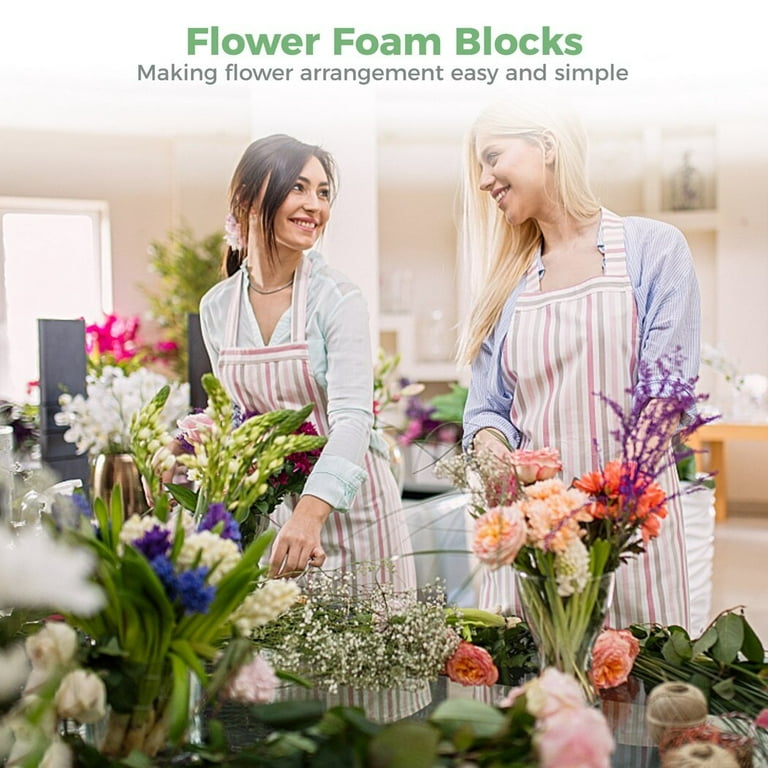 Wet Florist Foam Artificial Flowers 6PCS Floral Foam Brick Flower