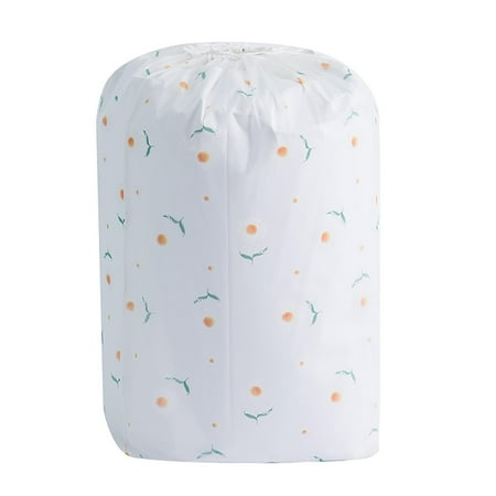 

Christmas Savings Feltree Storage New PEVA Cylindrical Waterproof Print Quilt Clothing Finishing Bag
