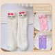 thumbnail image 2 of Sanrio Hello Kitty Cinnamorroll Kuromi calcetines de felpa Kawaii Anime Y2K dulce chica medias de tubo moda cómodo calcetín para dormir, 2 of 4