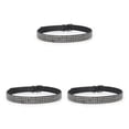 thumbnail image 4 of Qarigey Cinturón para hombre Estilo simple Correas de cuero huecas negras universales con hebillas Decoraciones Día de San Valentín Type1 NO1, 4 of 6
