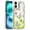 Butterfly Teal, variant on XPM for Apple iPhone 17 (6.3") Phone Case, Bling Fashion Design with 3D Pearls Epoxy Glitter Ornaments Chrome Edge Hard Slim PC Cover for iPhone 17 (Bow Gold)