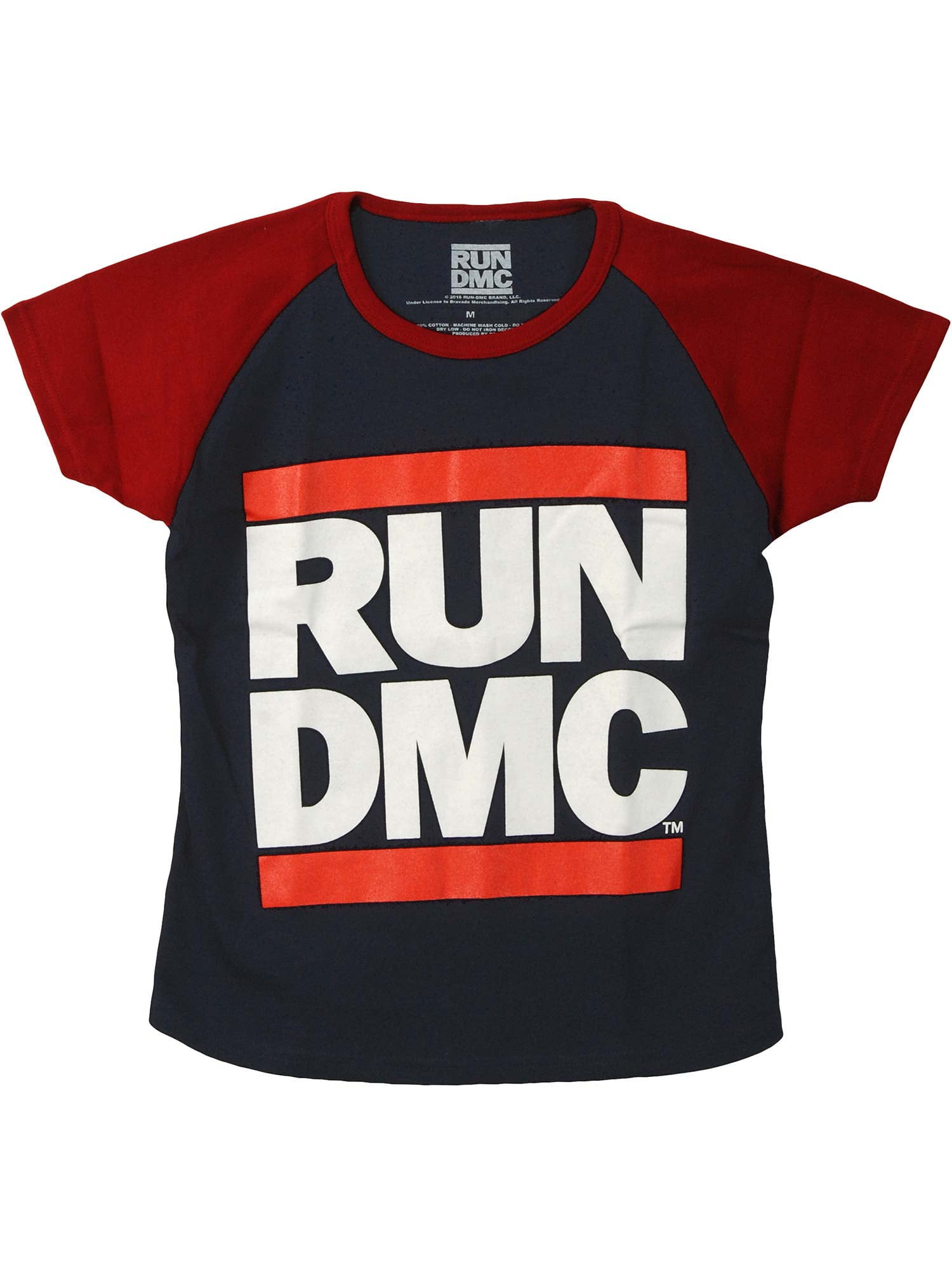 Run Dmc Run Dmc Logo Junior Top Red Navy Walmart Com Walmart Com