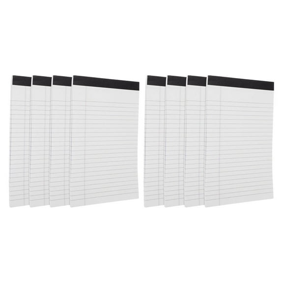 FRCOLOR 8 Books Notebook Reporters Legal Notepad Office Man