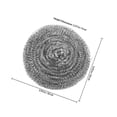 thumbnail image 2 of unbranded 6Ud Lavaplatos De Acero Inoxidable Resistente Para Limpieza De Ollas Y Sartenes, 2 of 6