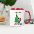 thumbnail image 3 of CafePress - Peanuts Biggest Present Under Th - 11 oz Ceramic Mug - Novelty Coffee Tea Cup, 3 of 4