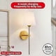 thumbnail image 5 of E14 Rechargeable Light Bulb,2Packs,300LM,40W Equivalent,Detachable Charging,3 Color Temperature,Remote Control Puck Emergency Lamp, 5 of 5