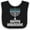Black and White, variant on Inktastic Happy Hanukkah Menorah Boys or Girls Baby Bib