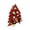 Brick Red, variant on Tree Shaped Wooden Wine Bottle Rack with Circular Hollow Design Modern Home Decor for Wine Collectors Red