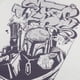 thumbnail image 3 of Star Wars - Camiseta de Boba Fett Graffiti para Hombre (Natural, Gris), 3 of 3