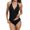 Black swimsuit women, variant on Wycnly Swimsuits for Women Juniors Swimsuits for Women Womens Bathing Suit Two Piece Swimsuits Tankini Sets Summer Beach Pool Party Ladies Strap Modest Swimwear