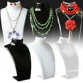 thumbnail image 1 of Necklace Mannequin Stand Holder Velvet Pendant Chain Jewelry Display Rack, 1 of 6